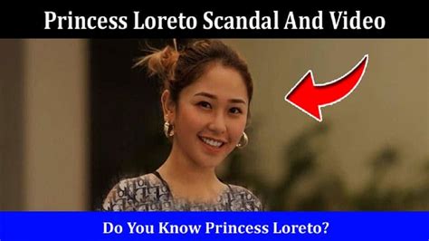 princess loreto scandal